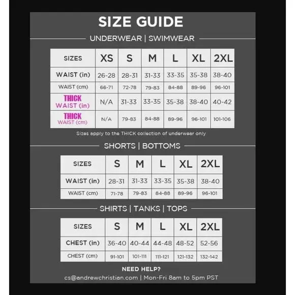 Andrew Christian Wrap Buckle Bikini Black Large - Picture 7 of 13